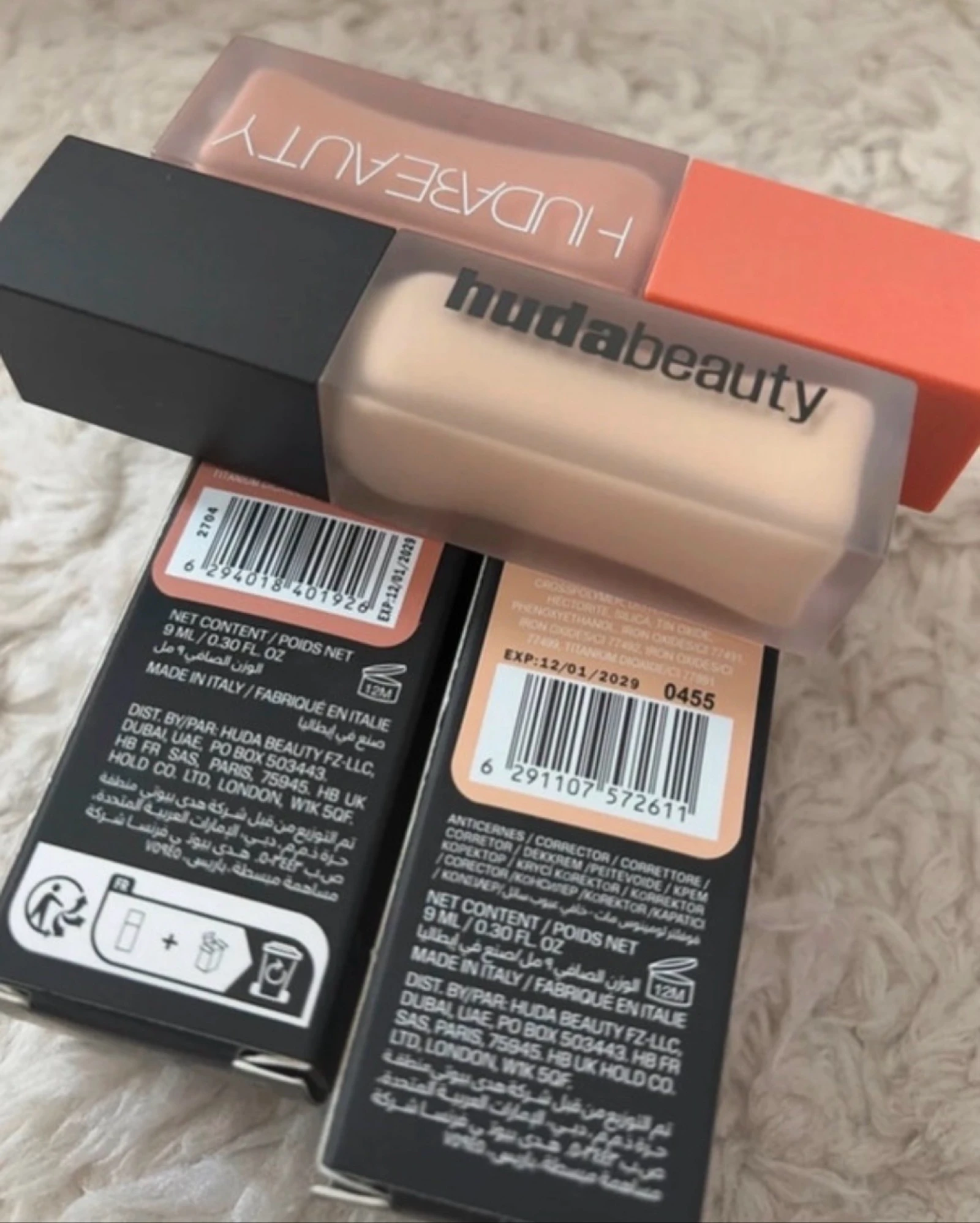 Corrector y anti ojeras Huda beauty nuevo nunca usado – photo 3